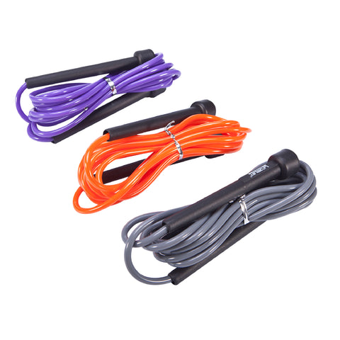 LIVEUP Springseil PVC - Purple, Orange, Grey