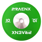 PRAENX Competition Bumper Plate, Gummi, Farbig, Stückverkauf