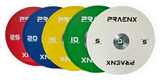 PRAENX Competition Bumper Plate, Gummi, Farbig, Stückverkauf