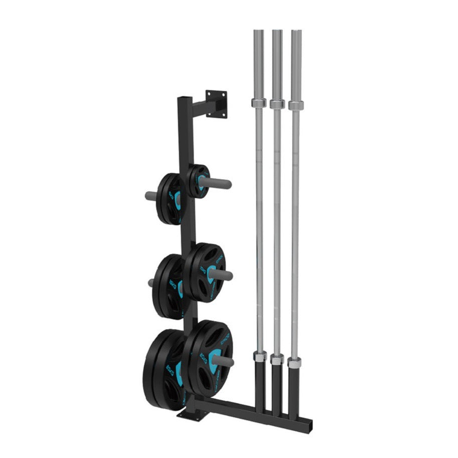 LIVEPRO Olympia Scheiben und Langhantel Wandhalter